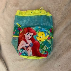 Girls Disney Store Ariel Backpack